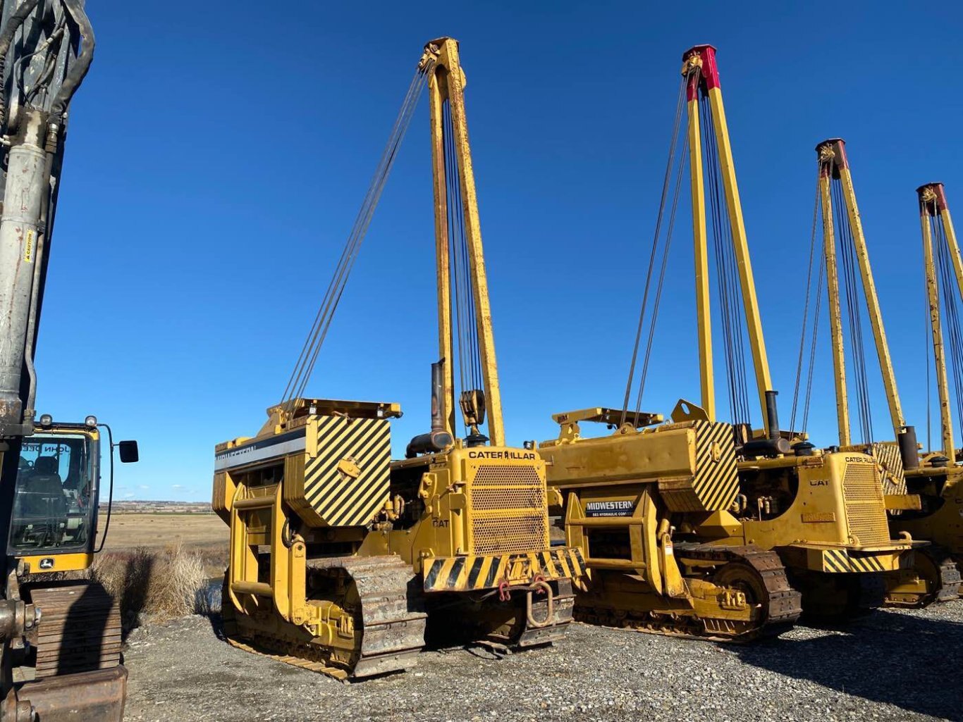 2008 Midwestern M583C Pipelayer 28ft Boom Mounted on 1980 Caterpillar D8K #7598 BP