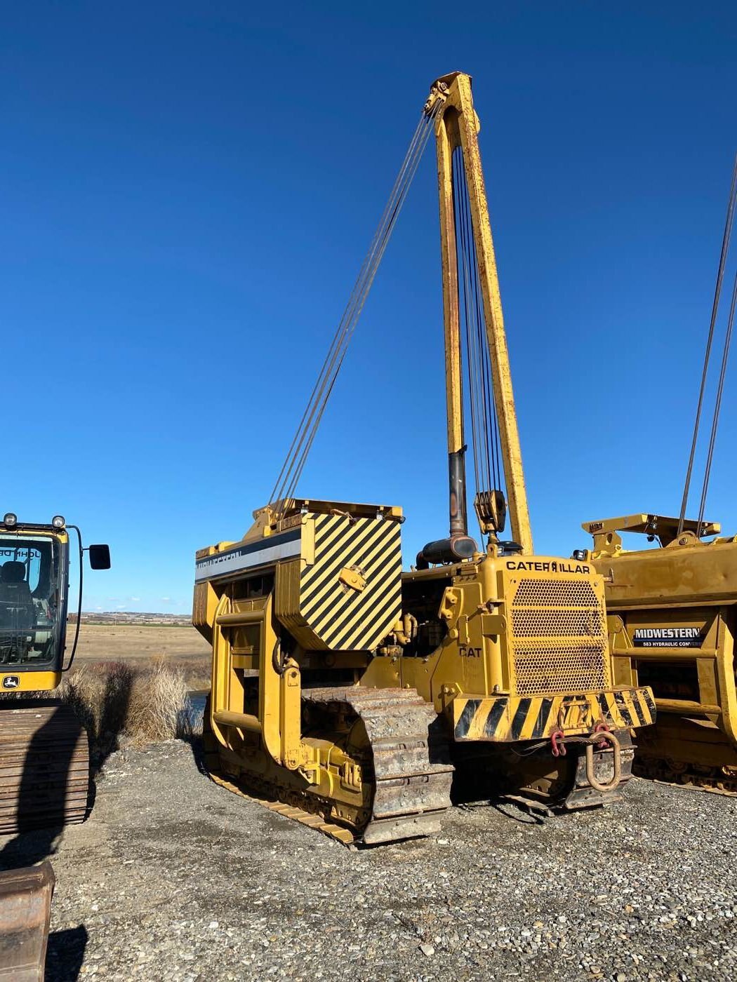 2008 Midwestern M583C Pipelayer 28ft Boom Mounted on 1980 Caterpillar D8K #7598 BP