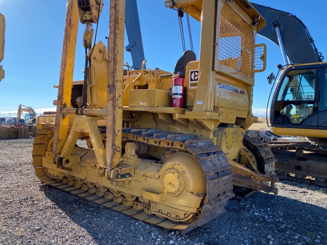 2008 Midwestern M583C Pipelayer 28ft Boom Mounted on 1980 Caterpillar D8K #7598 BP