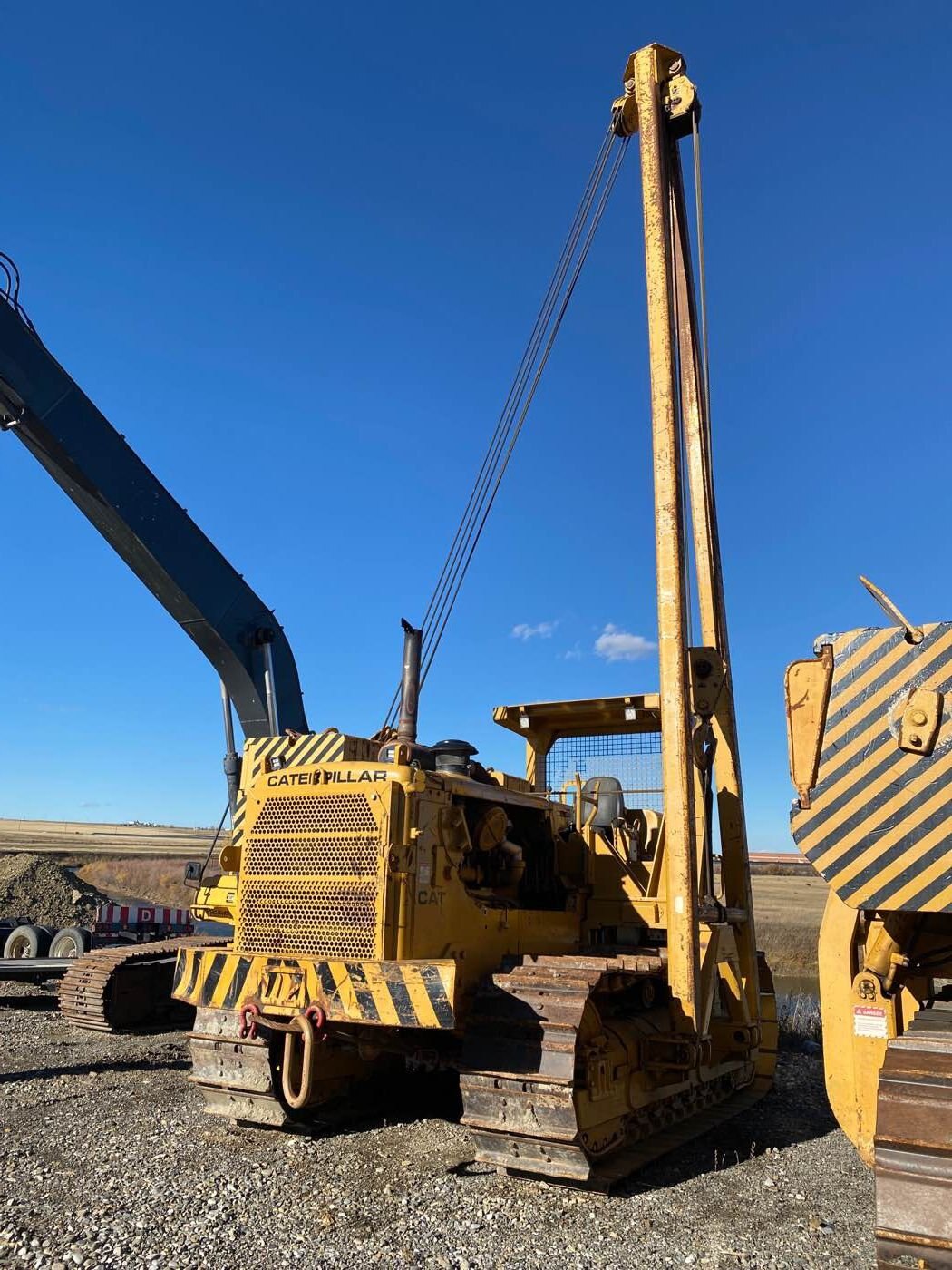 2008 Midwestern M583C Pipelayer 28ft Boom Mounted on 1980 Caterpillar D8K #7598 BP