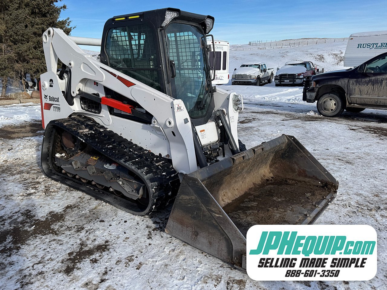 2020 Bobcat T770 2 Spd High Flow Skid Steer #9350 JP