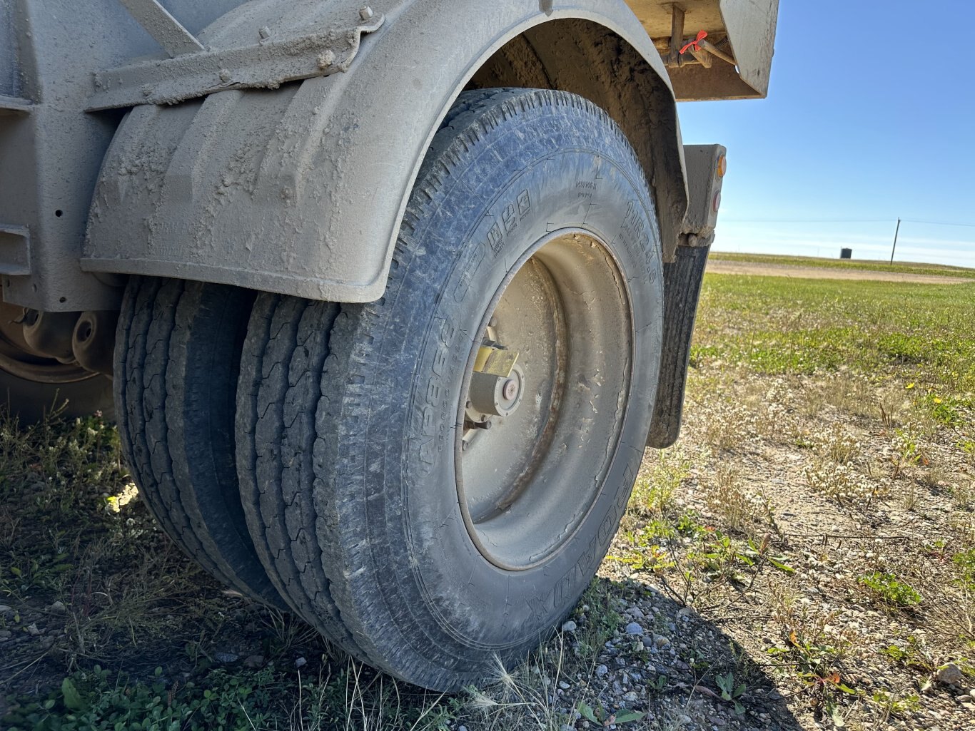 2015 Cross Country Manufacturing 350RE DF End Dump Trailer #9090 JA