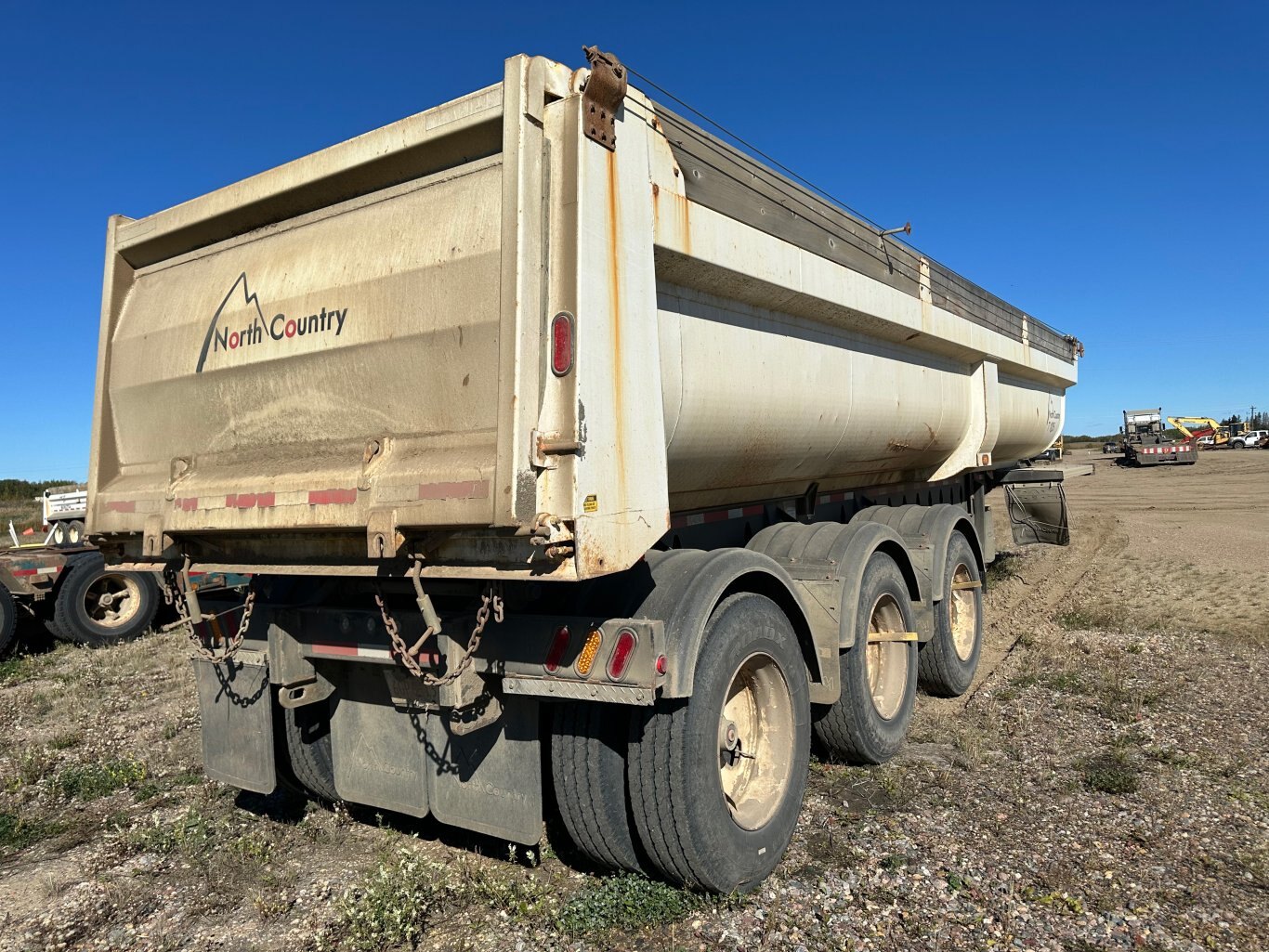 2015 Cross Country Manufacturing 350RE DF End Dump Trailer #9090 JA