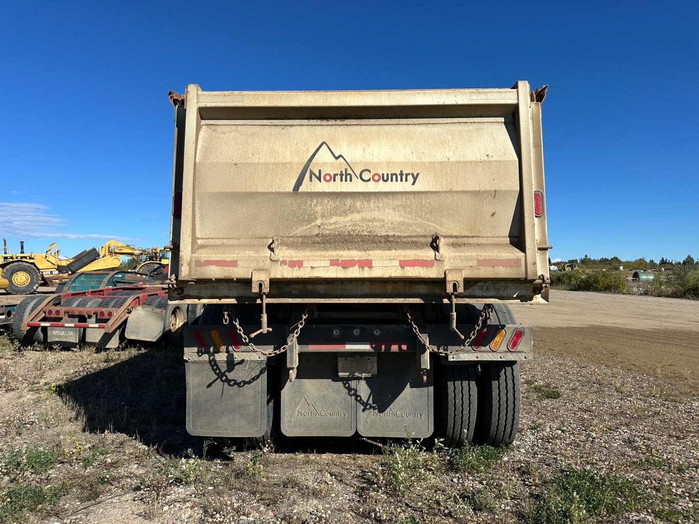 2015 Cross Country Manufacturing 350RE DF End Dump Trailer #9090 JA