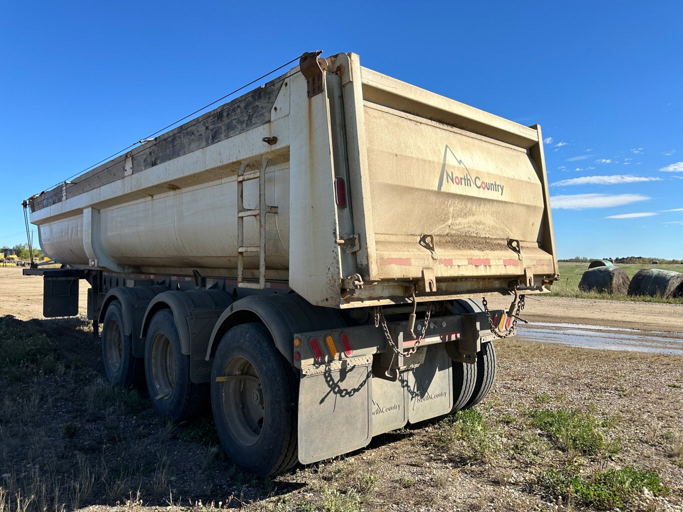 2015 Cross Country Manufacturing 350RE DF End Dump Trailer #9090 JA