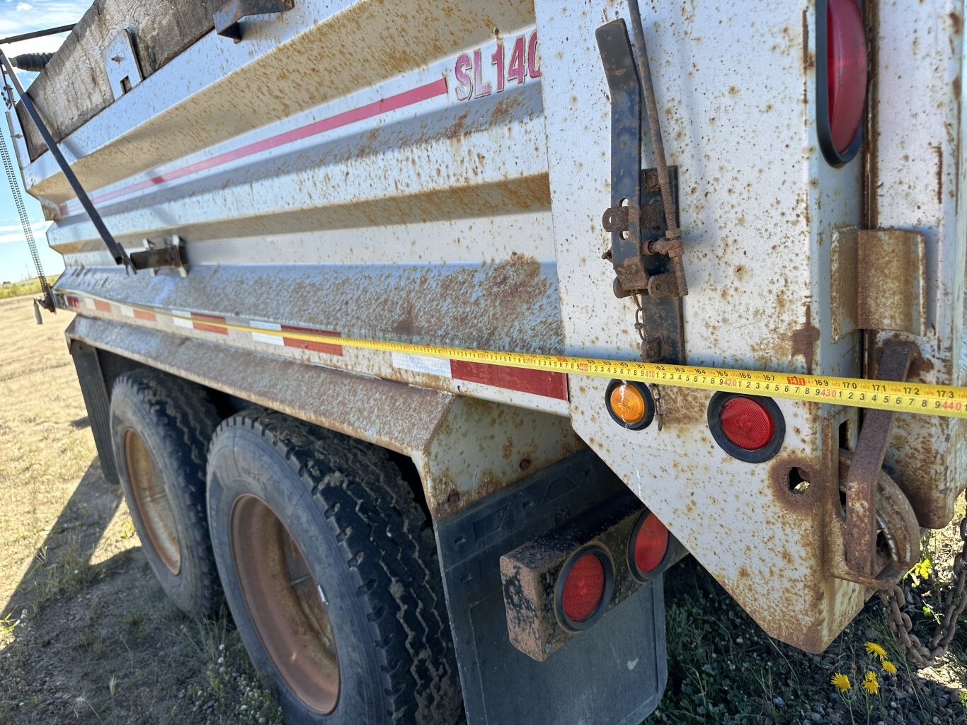 2008 RENN SL 1400 Gravel Pup Trailer #9103 JA