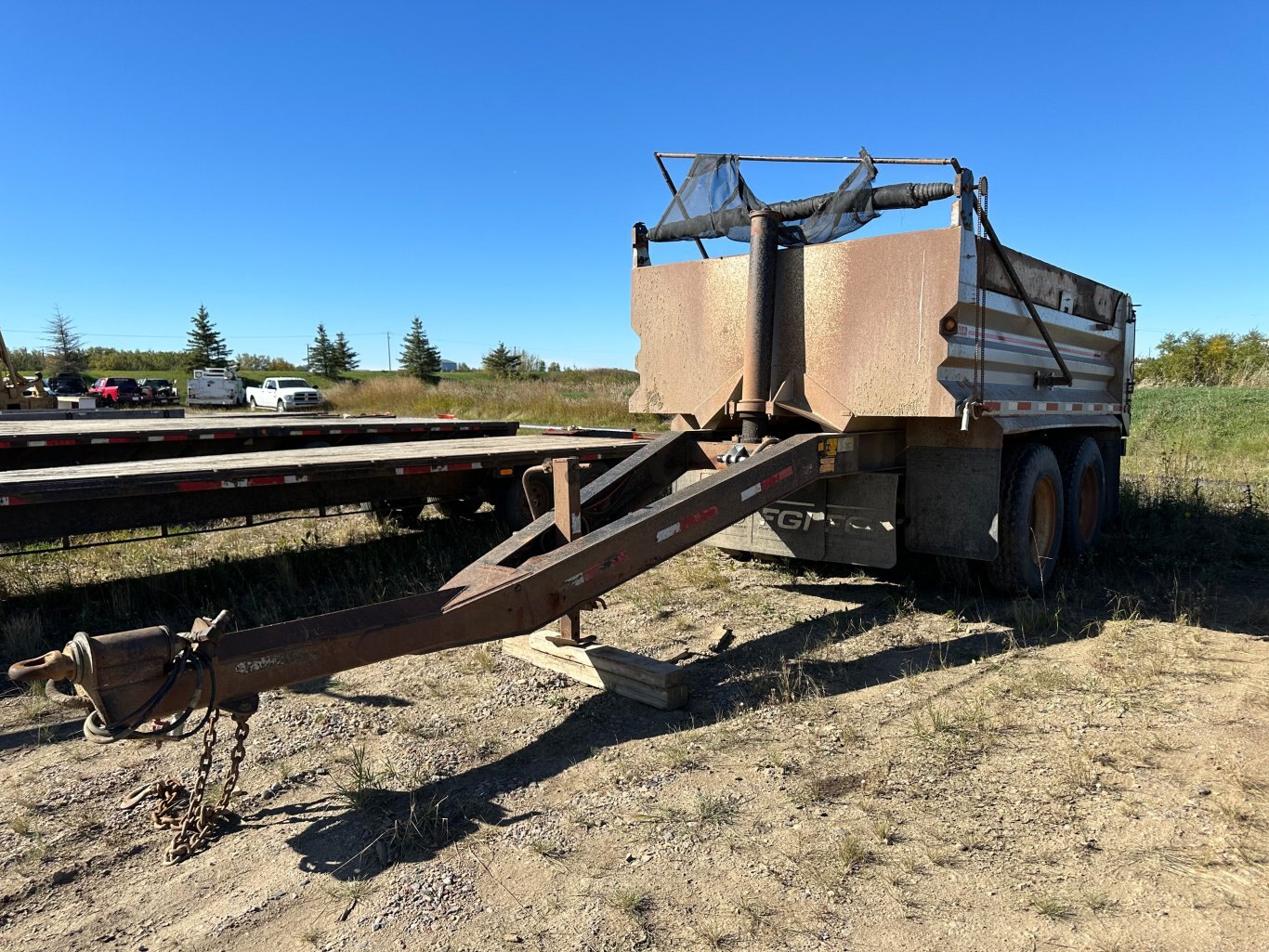 2008 RENN SL 1400 Gravel Pup Trailer #9103 JA