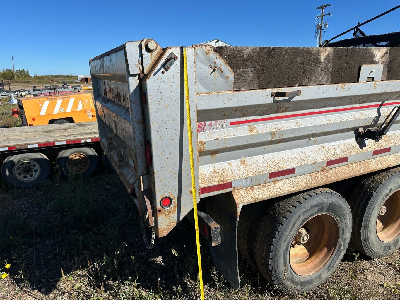 2008 RENN SL 1400 Gravel Pup Trailer #9103 JA