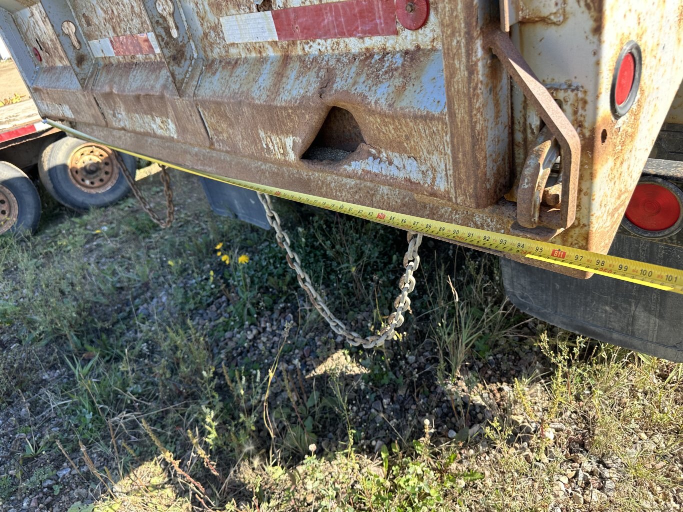 2008 RENN SL 1400 Gravel Pup Trailer #9103 JA