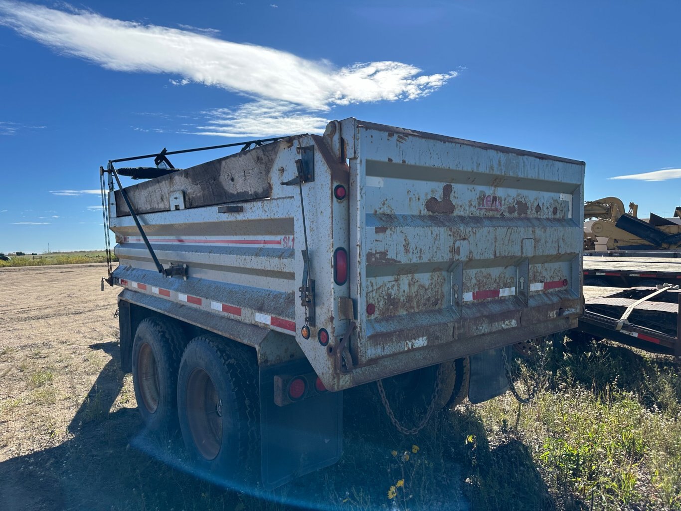 2008 RENN SL 1400 Gravel Pup Trailer #9103 JA