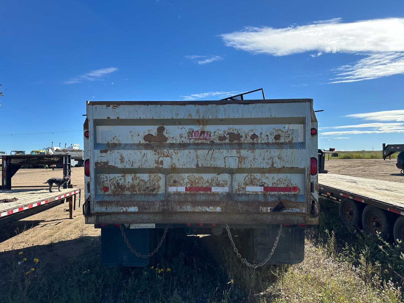 2008 RENN SL 1400 Gravel Pup Trailer #9103 JA