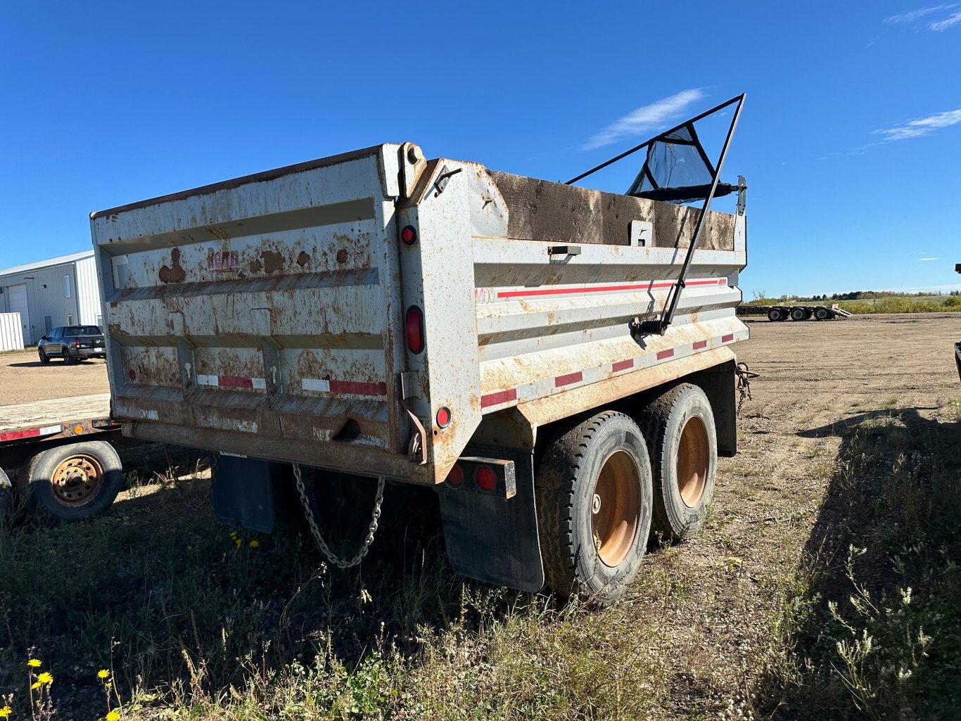 2008 RENN SL 1400 Gravel Pup Trailer #9103 JA