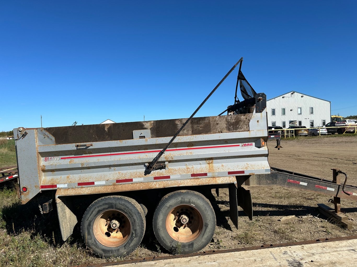 2008 RENN SL 1400 Gravel Pup Trailer #9103 JA