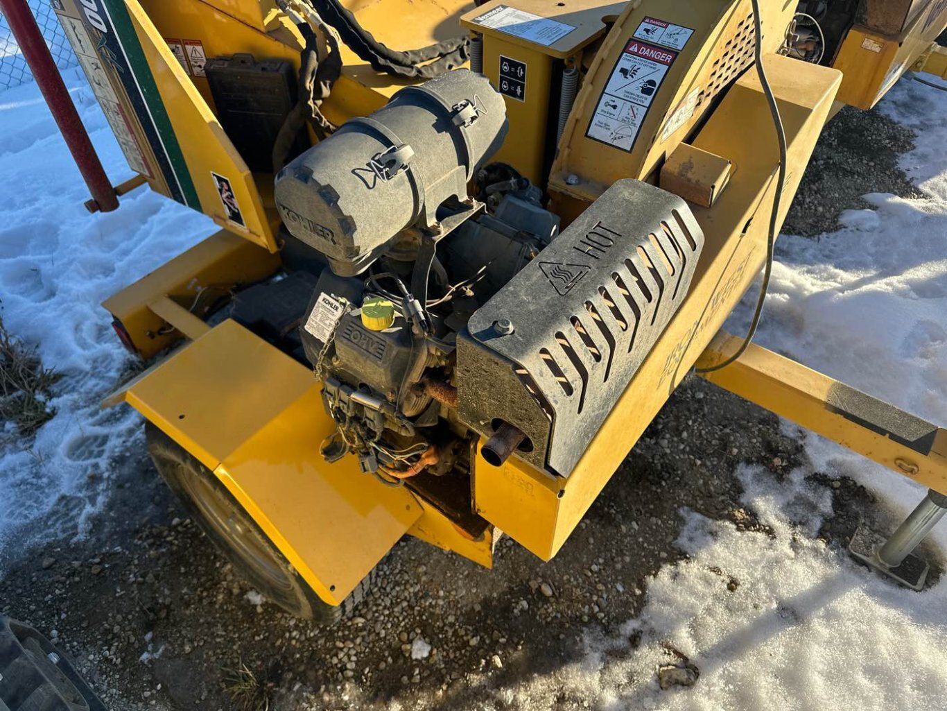 2018 Vermeer BC700XL Towable Wood Chipper #9352 JA