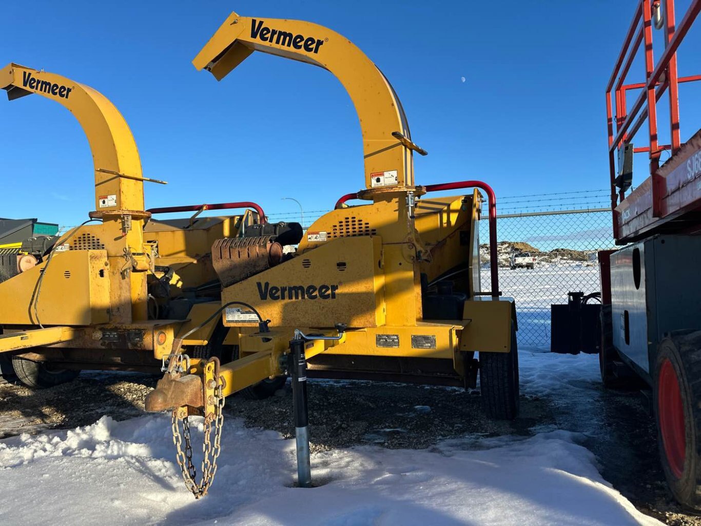 2018 Vermeer BC700XL Towable Wood Chipper #9353 JA