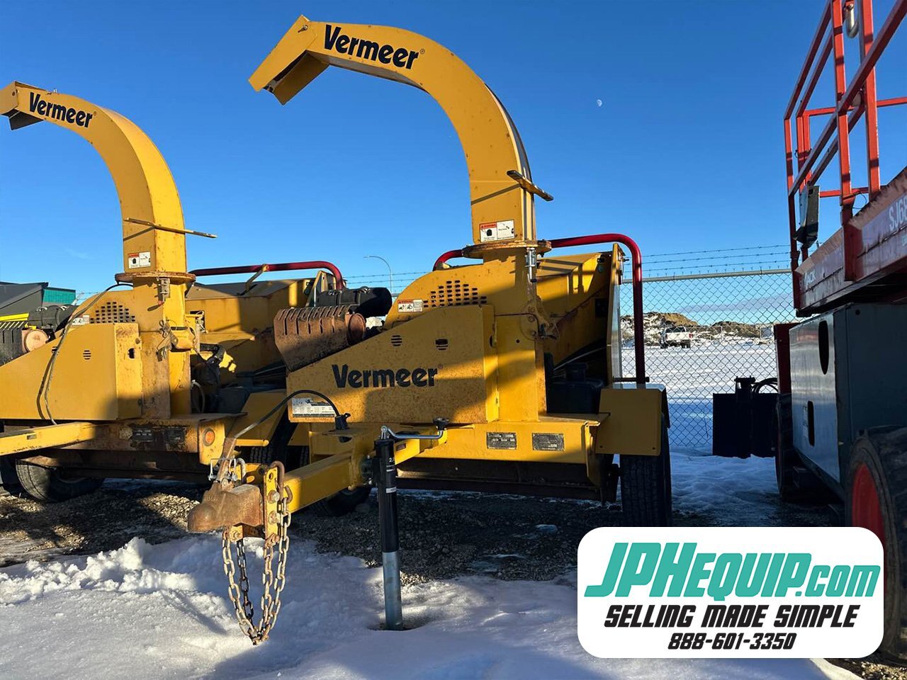 2018 Vermeer BC700XL Towable Wood Chipper #9353 JA