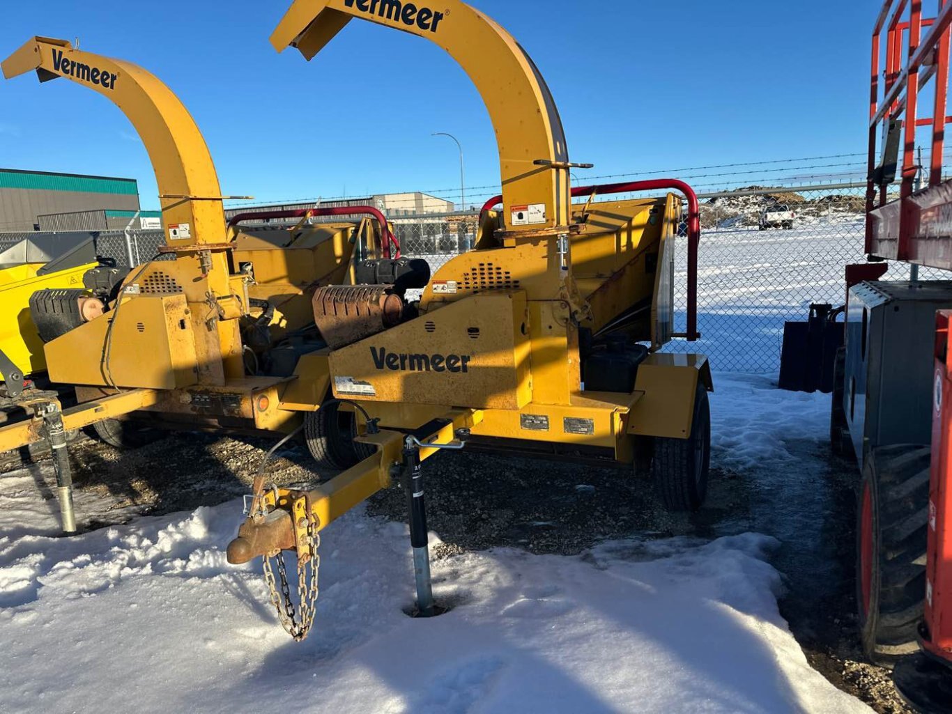 2018 Vermeer BC700XL Towable Wood Chipper #9353 JA