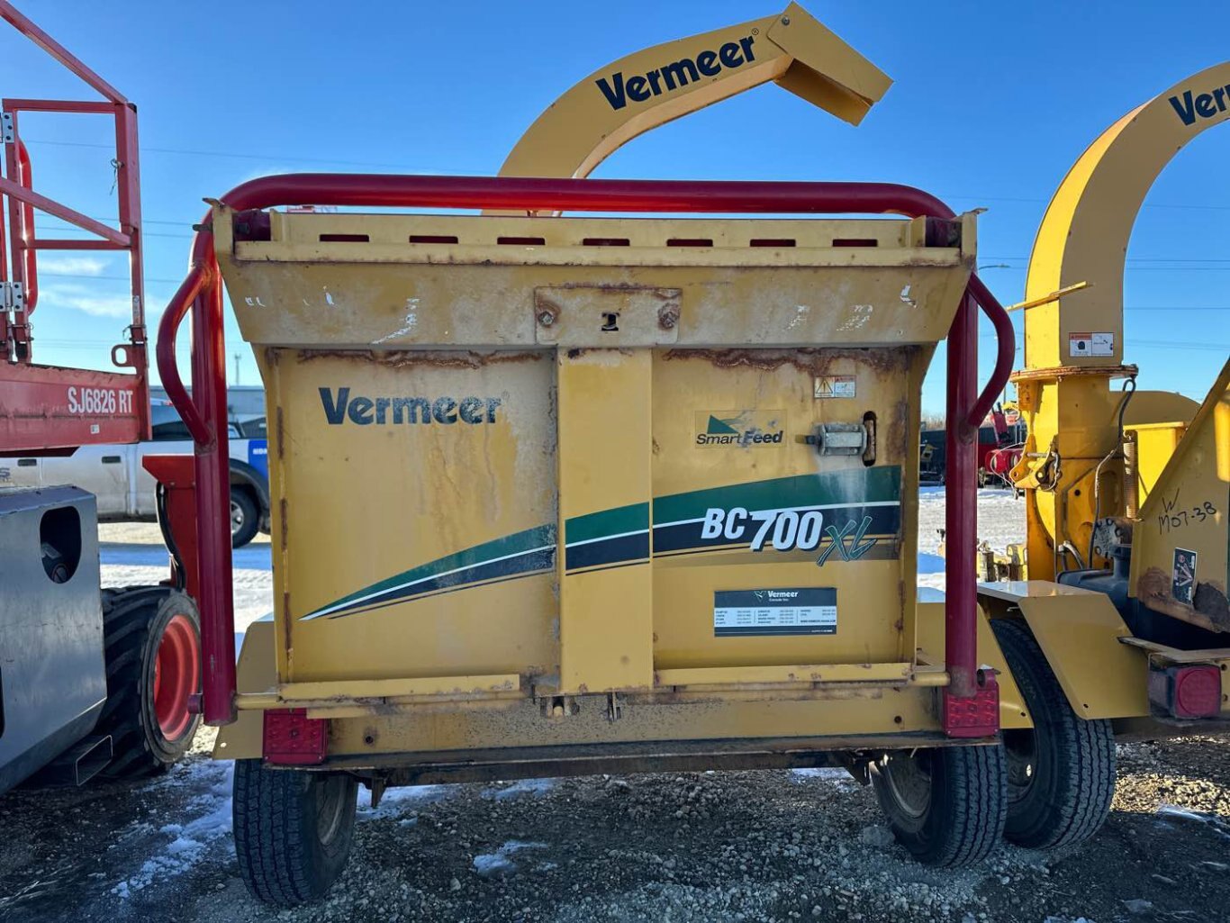 2018 Vermeer BC700XL Towable Wood Chipper #9353 JA