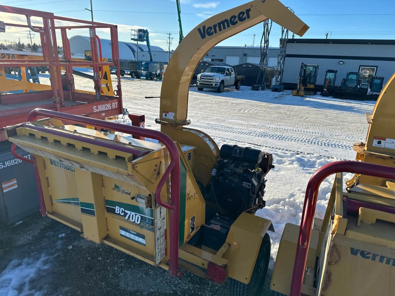 2018 Vermeer BC700XL Towable Wood Chipper #9353 JA