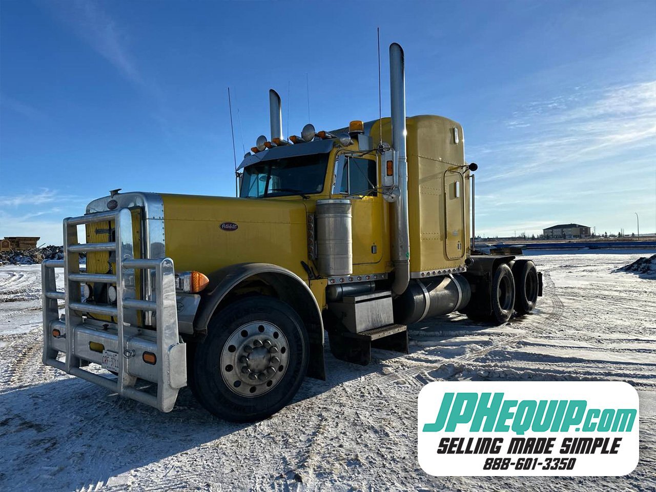 1988 Peterbilt Conventional Sleeper Truck REFURBISHED #9356 JA