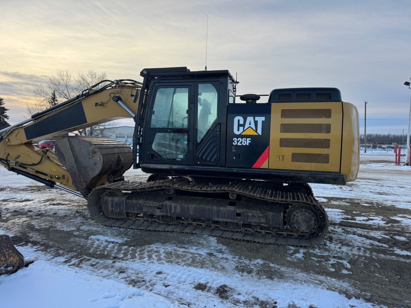 2015 CAT 326FL Excavator with Thumb #9360 JP