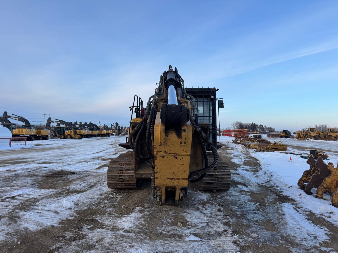 2015 CAT 326FL Excavator with Thumb #9360 JP