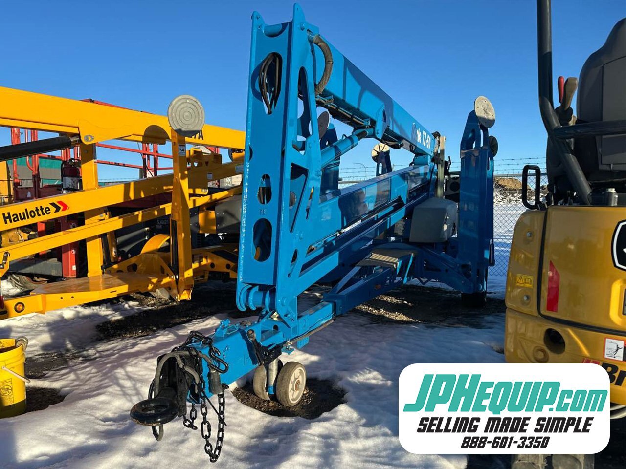 2018 GENIE TZ-50DC Towable Articulating Man Lift #9367 JA