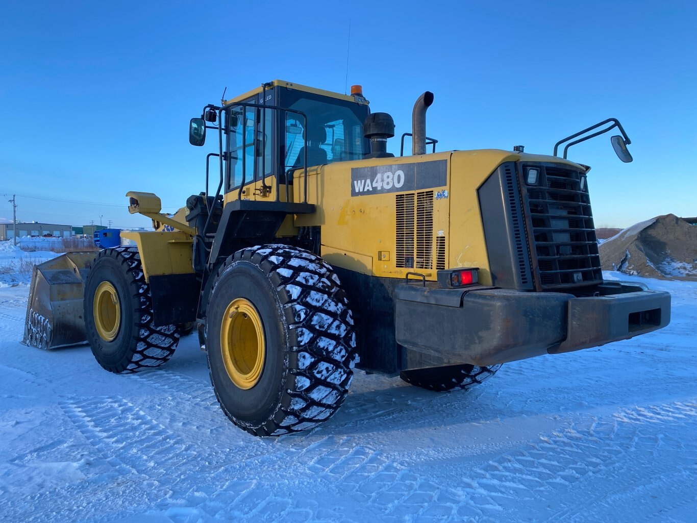 2008 Komatsu WA480 Wheel Loader #9368 BP