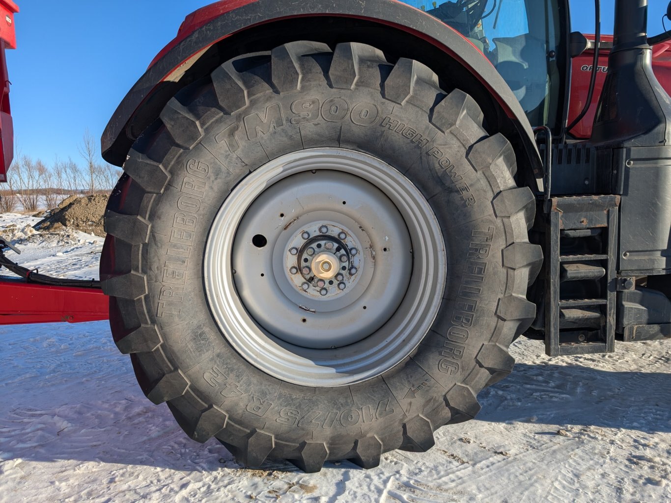 2017 CASE IH Optum 300CVX Tractor #9381 JA