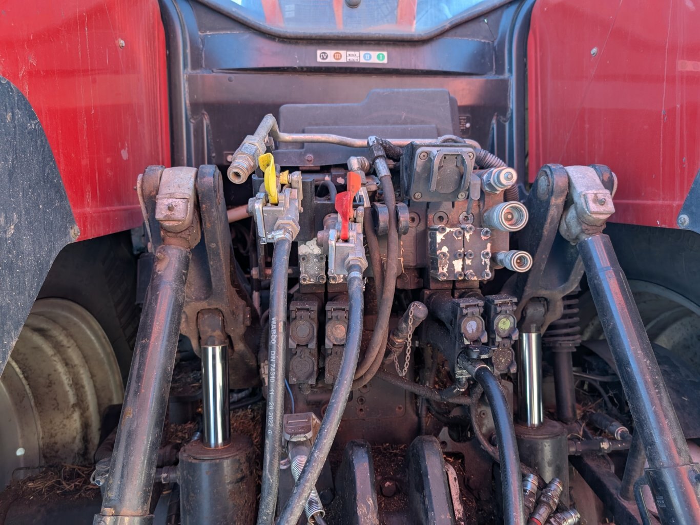 2017 CASE IH Optum 300CVX Tractor #9381 JA