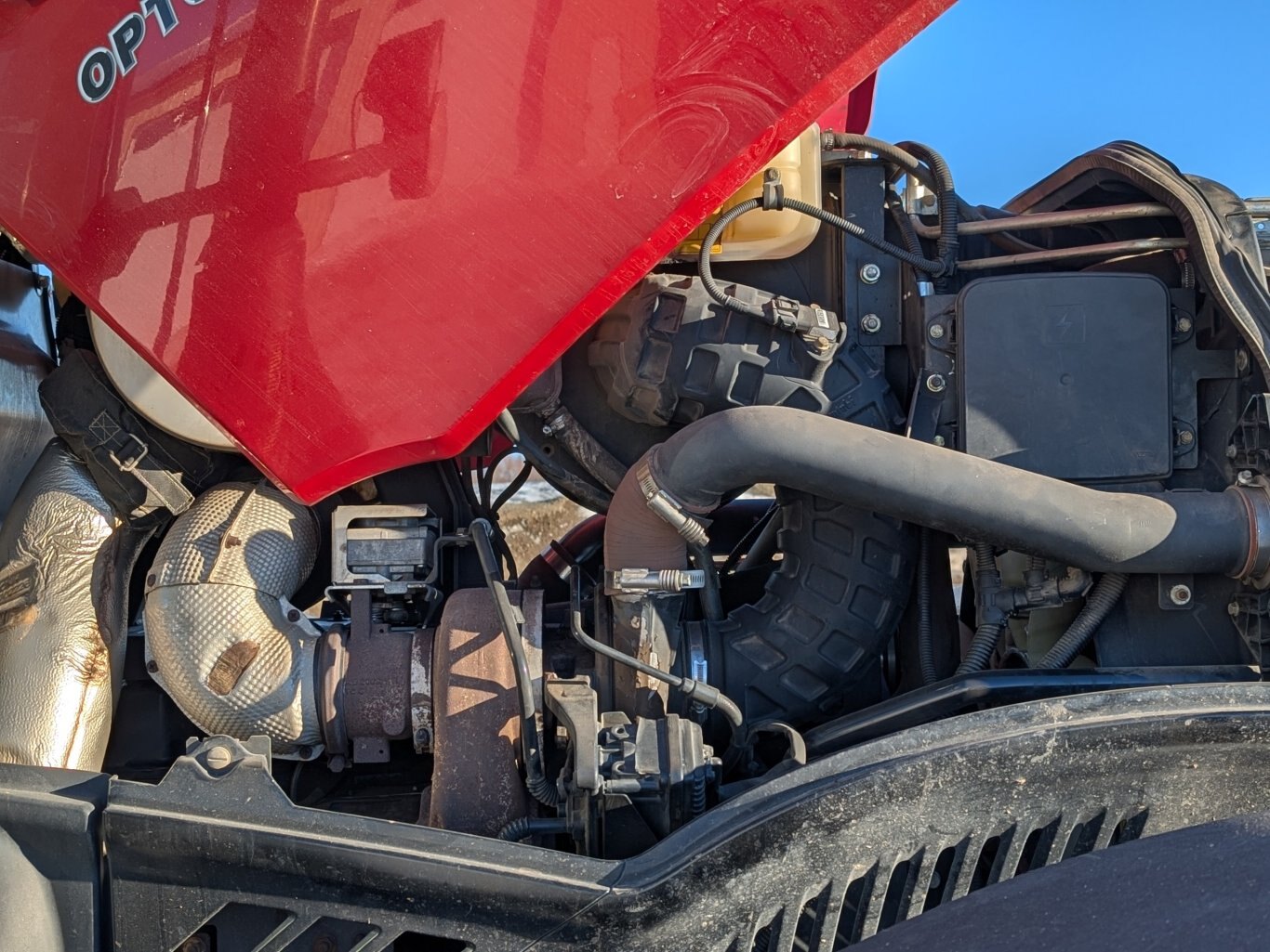 2017 CASE IH Optum 300CVX Tractor #9381 JA