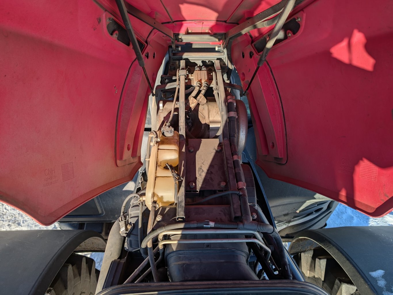 2017 CASE IH Optum 300CVX Tractor #9381 JA