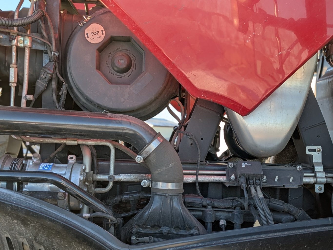 2017 CASE IH Optum 300CVX Tractor #9381 JA