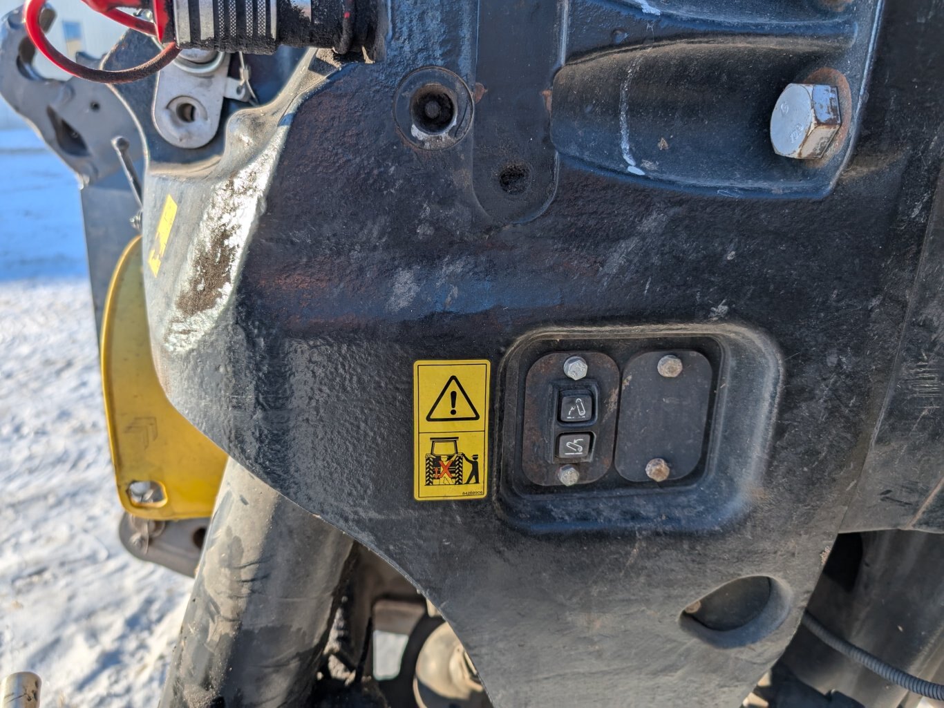 2017 CASE IH Optum 300CVX Tractor #9381 JA