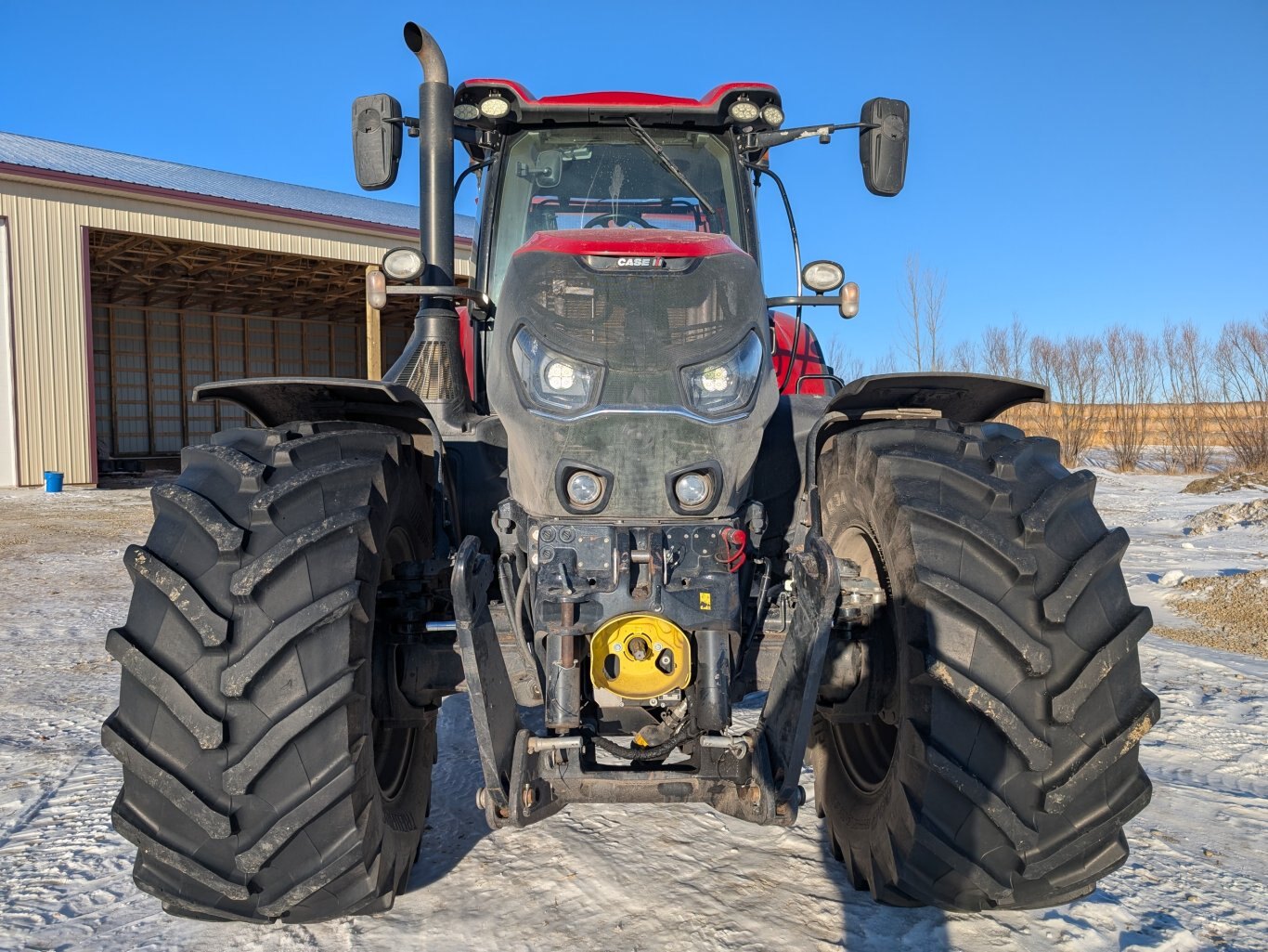 2017 CASE IH Optum 300CVX Tractor #9381 JA