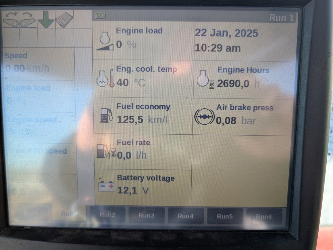 2017 CASE IH Optum 300CVX Tractor #9381 JA