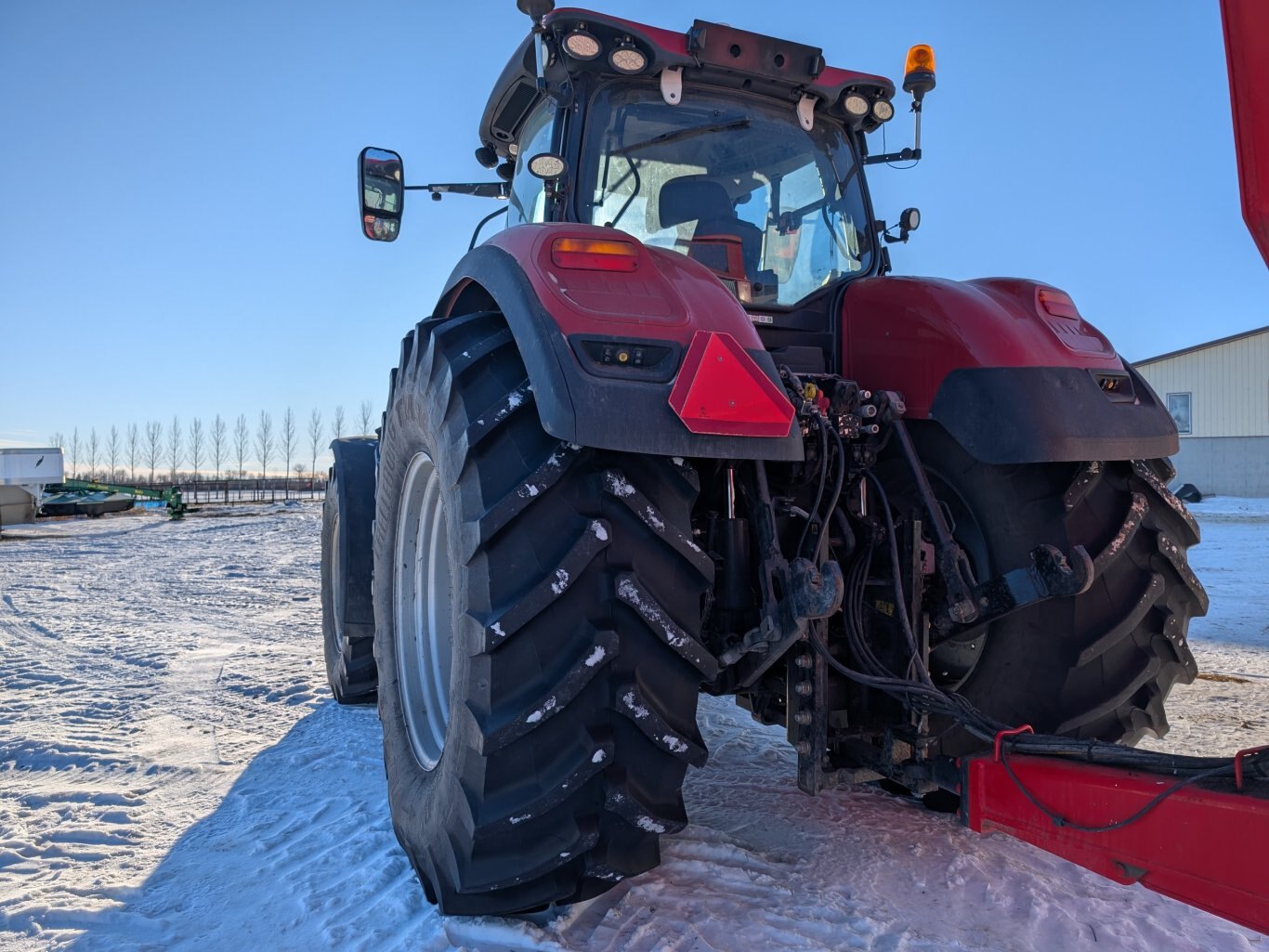 2017 CASE IH Optum 300CVX Tractor #9381 JA