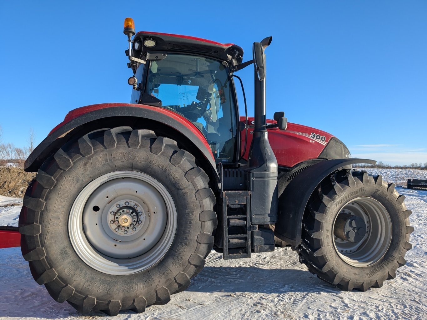 2017 CASE IH Optum 300CVX Tractor #9381 JA