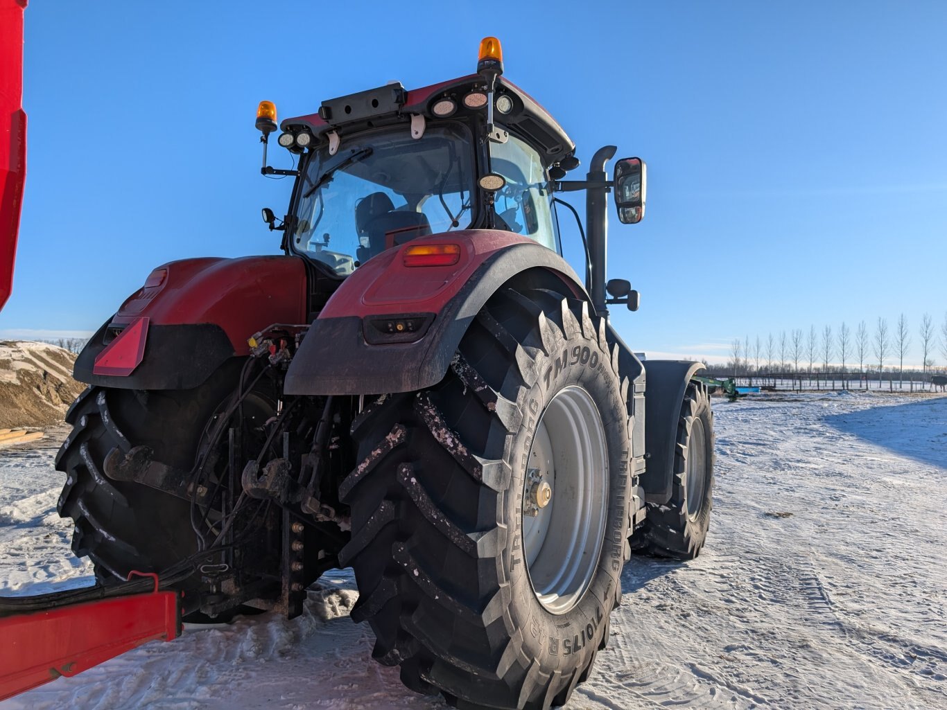 2017 CASE IH Optum 300CVX Tractor #9381 JA