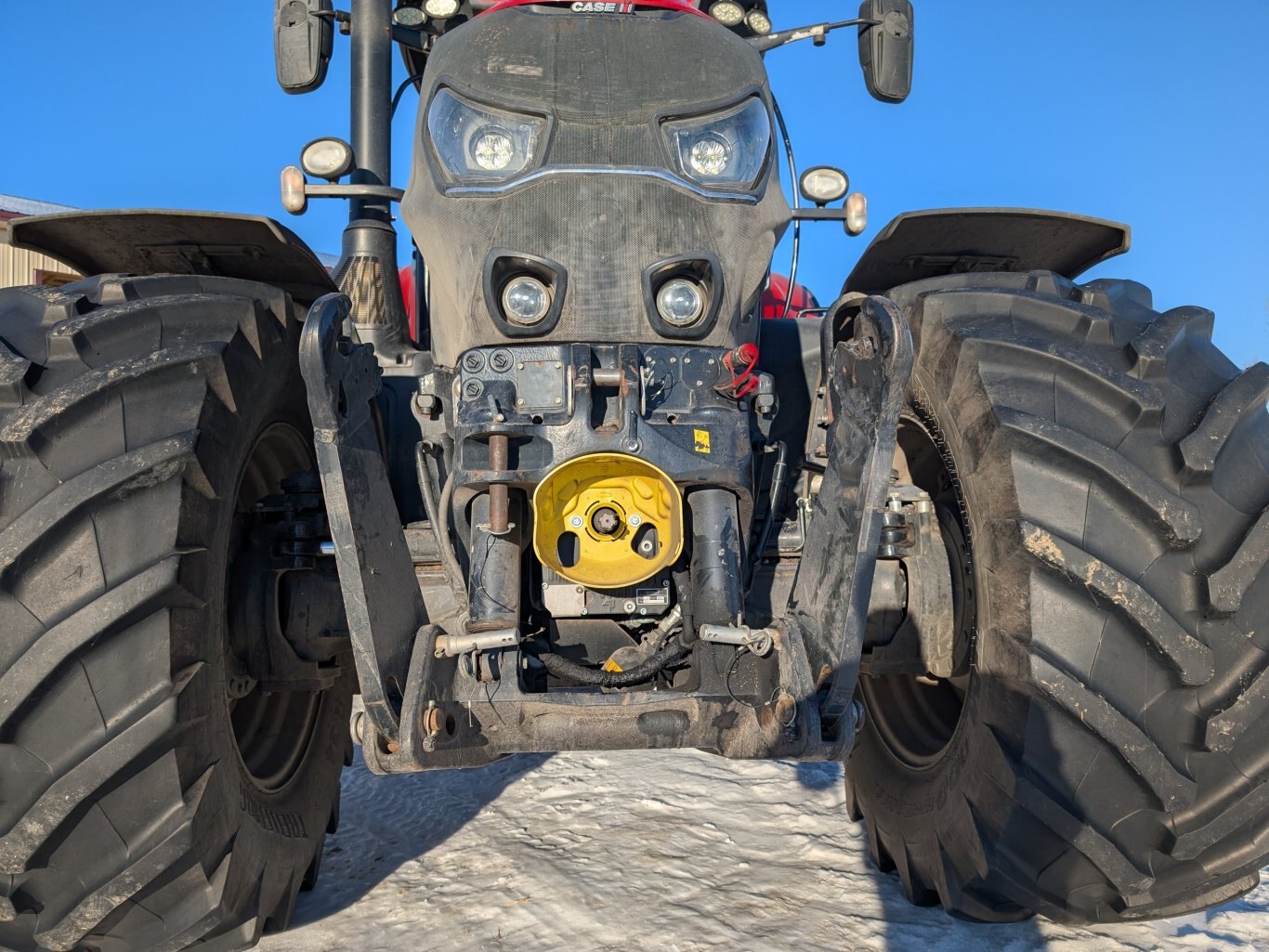 2017 CASE IH Optum 300CVX Tractor #9381 JA