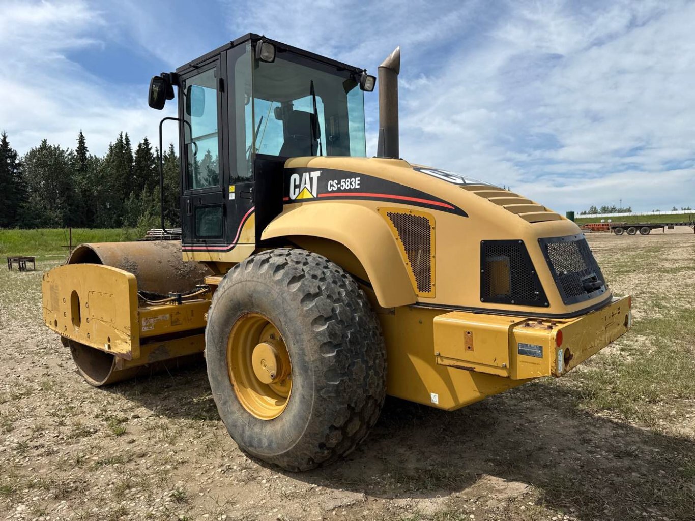 2006 CAT CS583E Smooth Drum Compactor #9400 JP