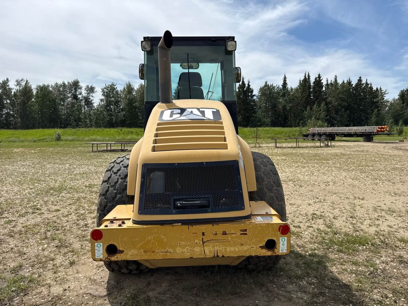 2006 CAT CS583E Smooth Drum Compactor #9400 JP
