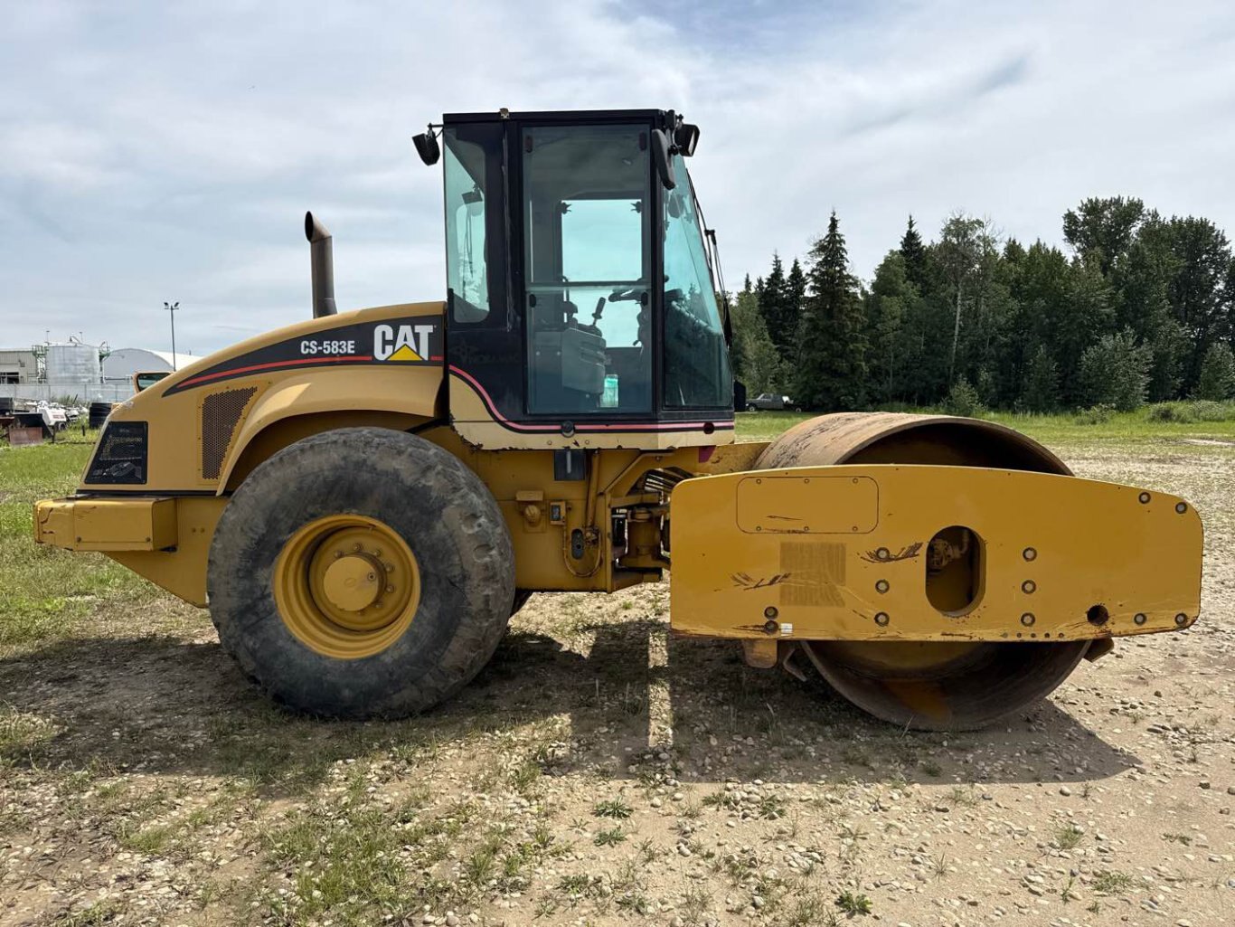 2006 CAT CS583E Smooth Drum Compactor #9400 JP