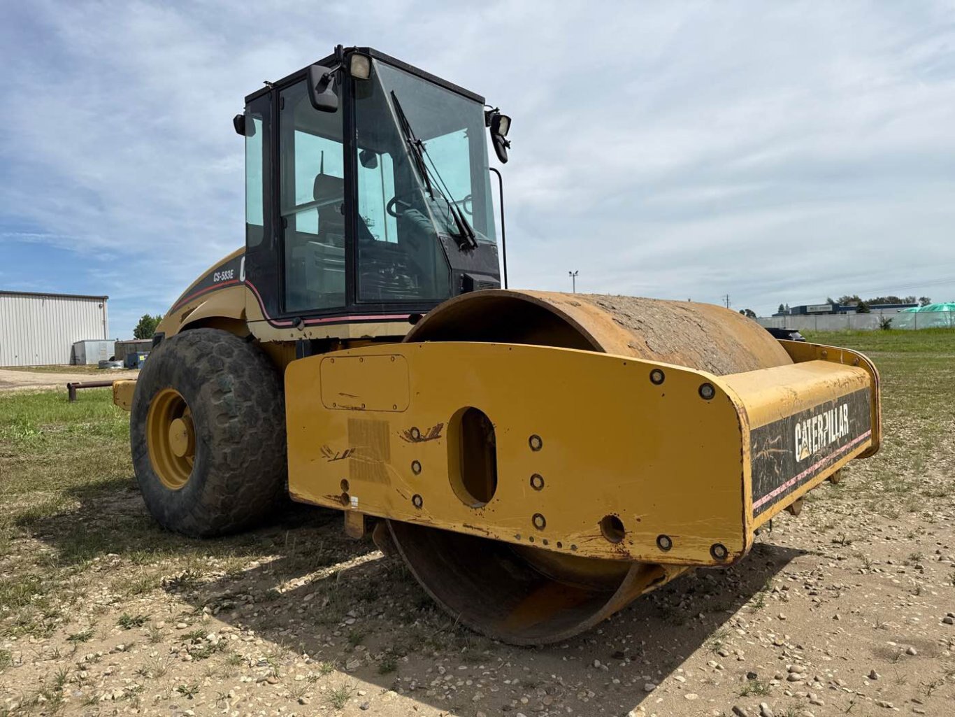 2006 CAT CS583E Smooth Drum Compactor #9400 JP
