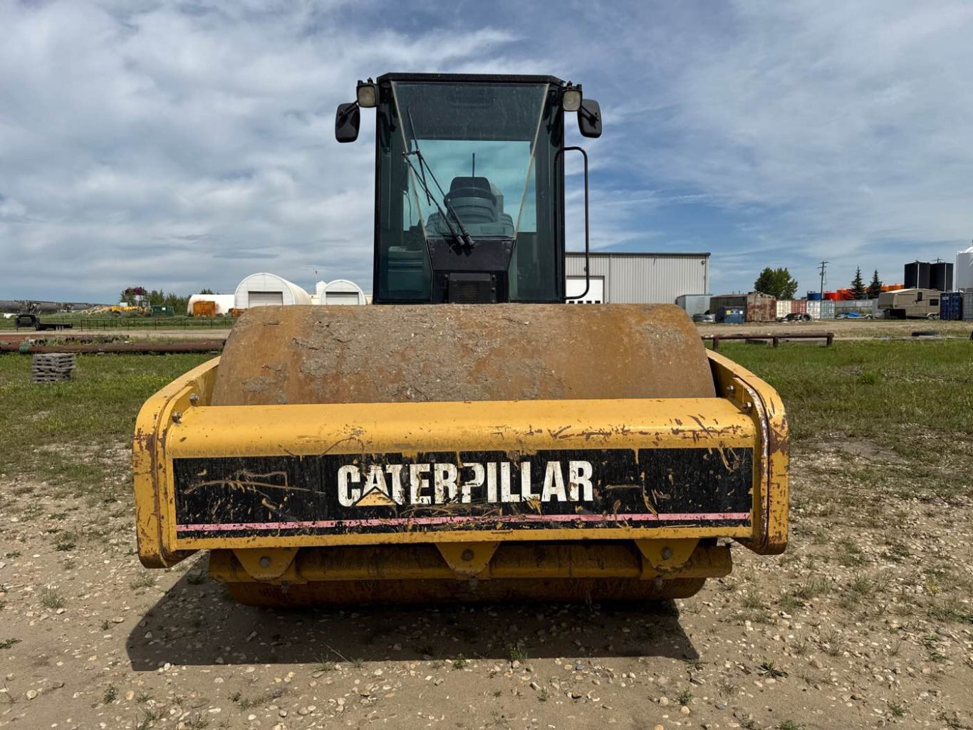 2006 CAT CS583E Smooth Drum Compactor #9400 JP