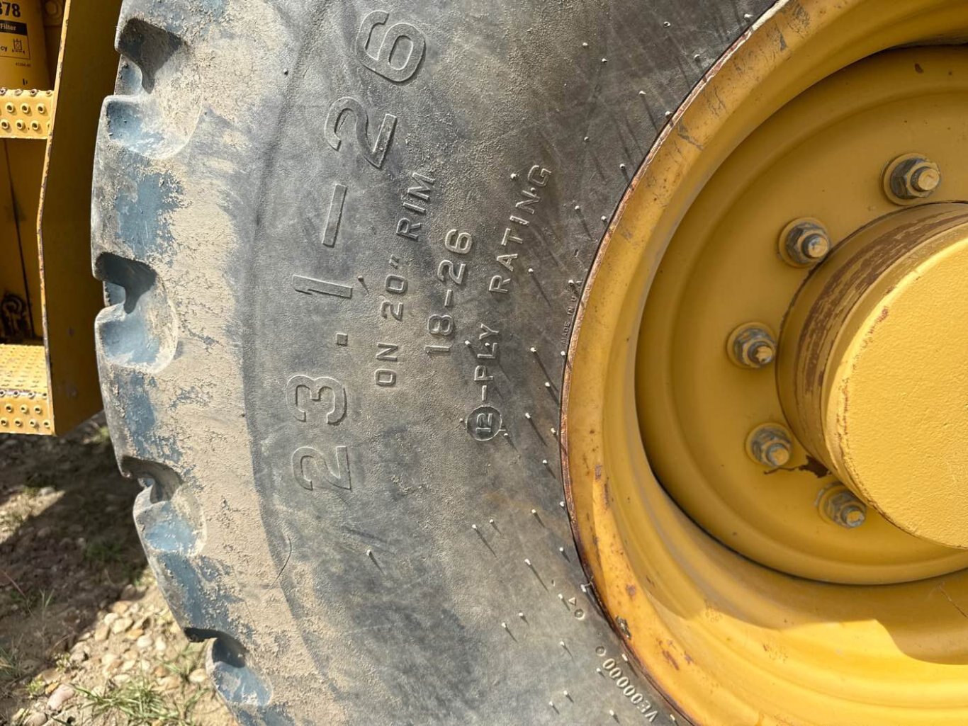 2006 CAT CS583E Smooth Drum Compactor #9400 JP