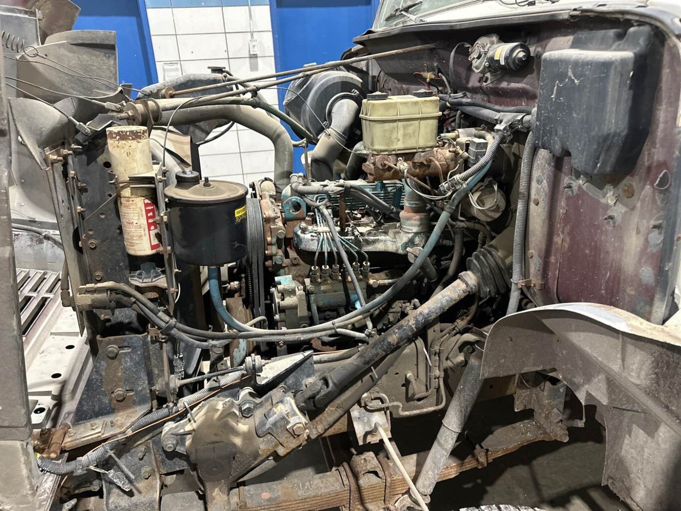 1991 International 4700 (4x2) Sanding Truck #9420 JA