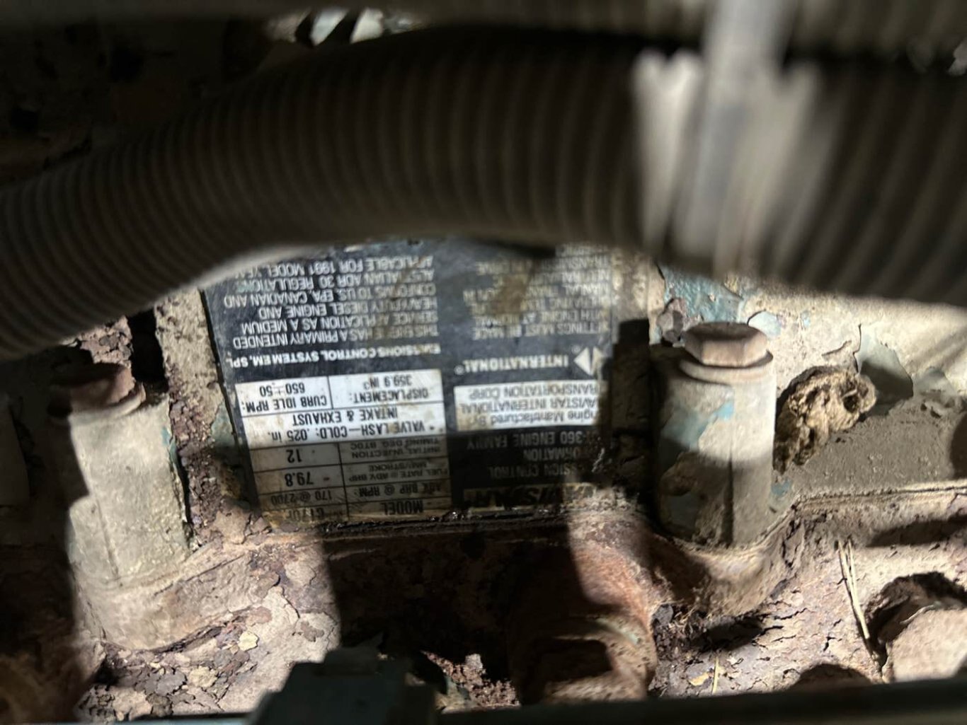 1991 International 4700 (4x2) Sanding Truck #9420 JA