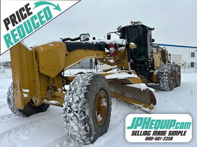 2018 CATERPILLAR 14M3 MOTOR GRADER #9438 JA