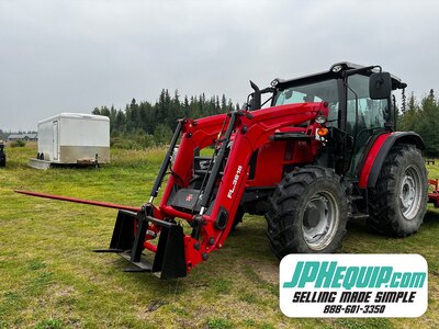 2021 Massey Ferguson 4707 Tractor with FL3615 Loader - 4WD Tractor #11263 BP